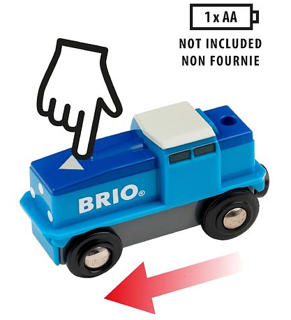 BRIO World Cargo Train - Battery Driven 33130