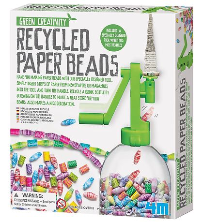 4M - Green Creativity - Recycled Paper Beads