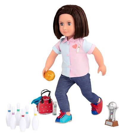 Our Generation Doll Accessories - Retro Bowling Set Our Generation Doll Accessories - Retro Bowling Set