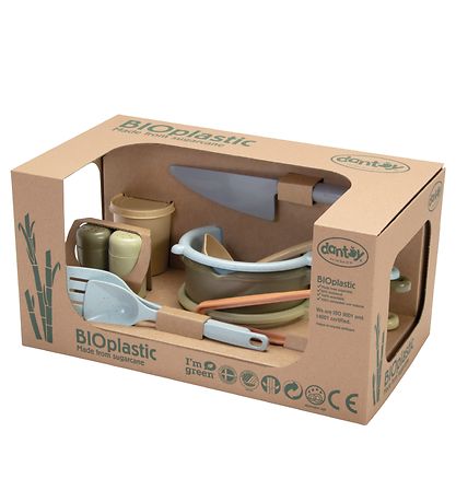 Dantoy BIO Plastic 주방 세트 - 11종 - 파스텔