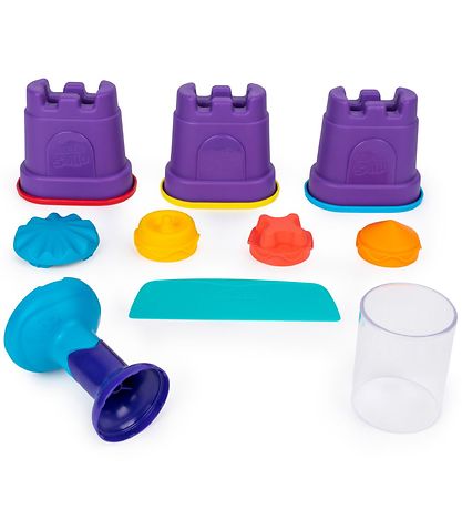 Kinetic Sand Beach Set - 383 grams - Rainbow Kinetic Sand Beach Set - 383 grams - Rainbow