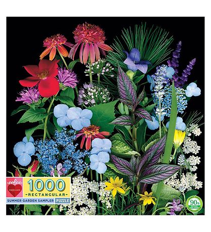 Eeboo Puzzle - 1000 Pieces - Summer Garden Eeboo Puzzle - 1000 Pieces - Summer Garden
