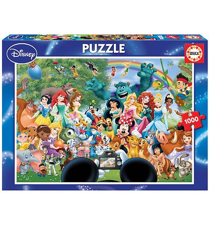 Educa Puzzle - 1000 pcs - Disney - The Marvellous World