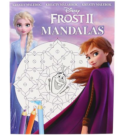 Livre de Coloriage Karrusel Forlag - Mandalas - Frozen II Livre de Coloriage Karrusel Forlag - Mandalas - Frozen II