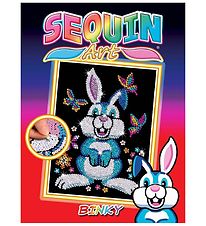 Sequin Art Sequin Art - Binky - Rabbit Sequin Art Sequin Art - Binky - Rabbit