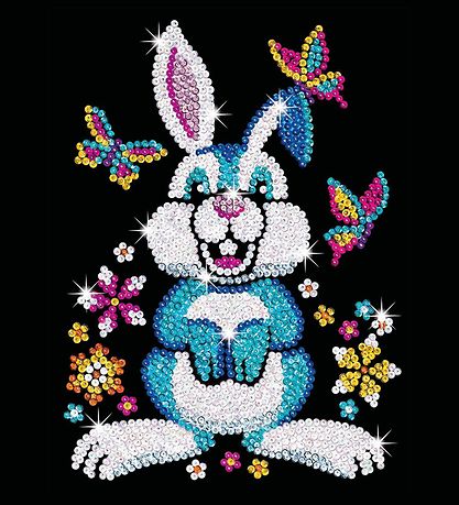 Sequin Art Paillettenbild - Binky - Kaninchen