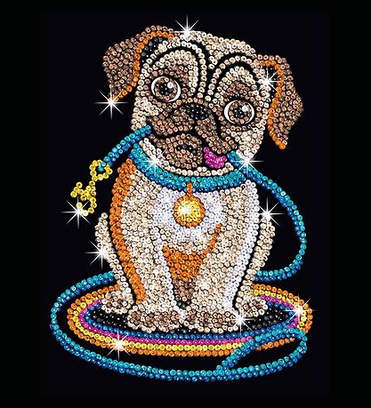 Art à Paillettes Sequin Art - Lily - Carlin Art à Paillettes Sequin Art - Lily - Carlin