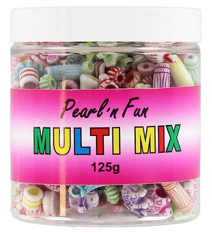 Pearl N Fun Beads - 125 gram - Multicolour