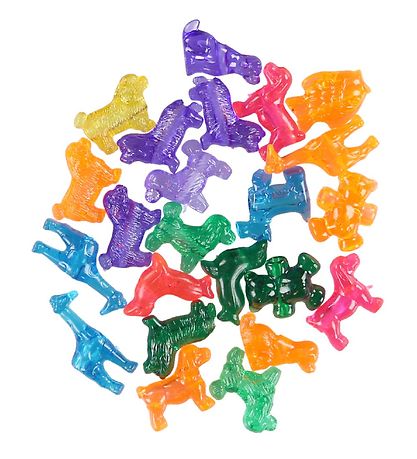 Pearl'n Fun Perlur - Dýr - 1000 grömm - Gegnsætt Pearl'n Fun Perlur - Dýr - 1000 grömm - Gegnsætt