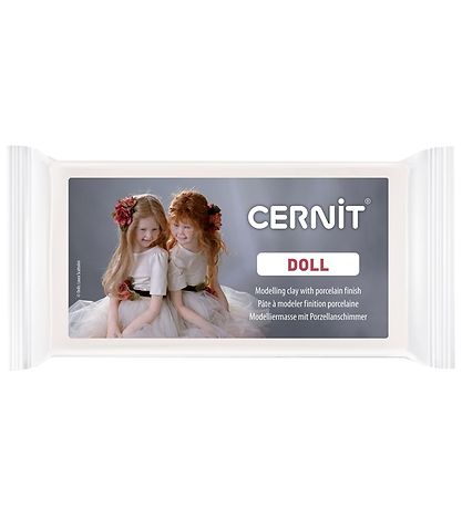 Cernit Fjölliða Leir - Doll - 500g - Hvítt Cernit Fjölliða Leir - Doll - 500g - Hvítt