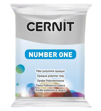 Cernit Polymer Clay - Number One - Grey Cernit Polymer Clay - Number One - Grey