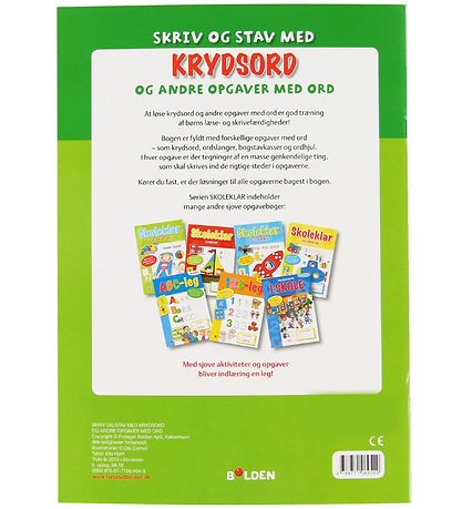 Forlaget Bolden Crossword Puzzle - Skriv Og Stav - Danish Forlaget Bolden Crossword Puzzle - Skriv Og Stav - Danish