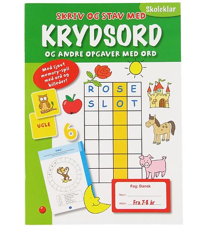 Forlaget Bolden Crossword Puzzle - Skriv Og Stav - Danish Forlaget Bolden Crossword Puzzle - Skriv Og Stav - Danish