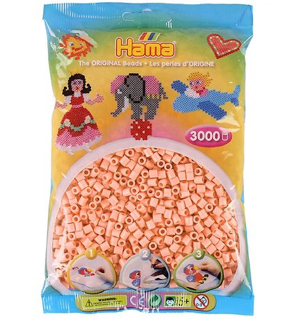 Hama Midi Beads - 3000 pcs - 78 Mat Pink