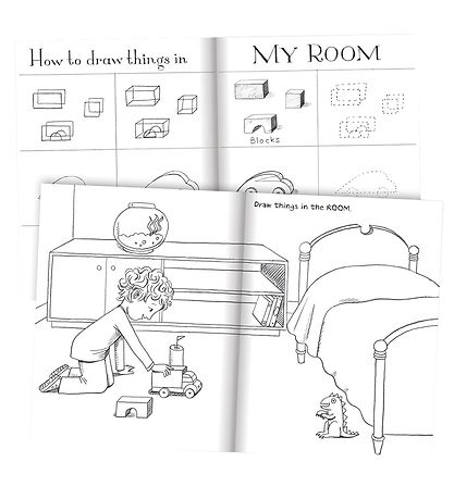 Eeboo Book - Learn To Draw - Simple Forms - English Eeboo Book - Learn To Draw - Simple Forms - English