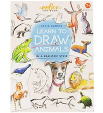 Eeboo Book - Lears To Draw - Animals - English Eeboo Book - Lears To Draw - Animals - English