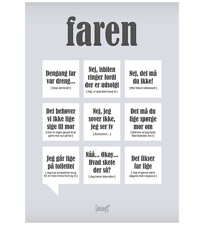 Dialægt Juliste - 50x70 - Vaara