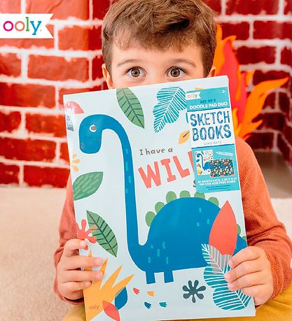 Ooly Sketchbook - 2-Pack - Dino Days Ooly Sketchbook - 2-Pack - Dino Days
