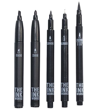 Ooly Tussit - Ink Työntekijät - 5 kpl - Musta