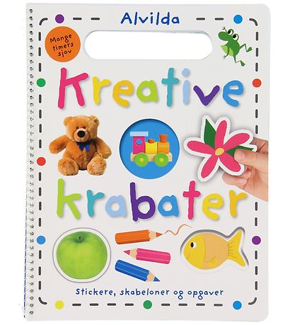 Alvilda Aktiivisuuskirja, Tarrat - Creative Krabats - DA Alvilda Aktiivisuuskirja, Tarrat - Creative Krabats - DA
