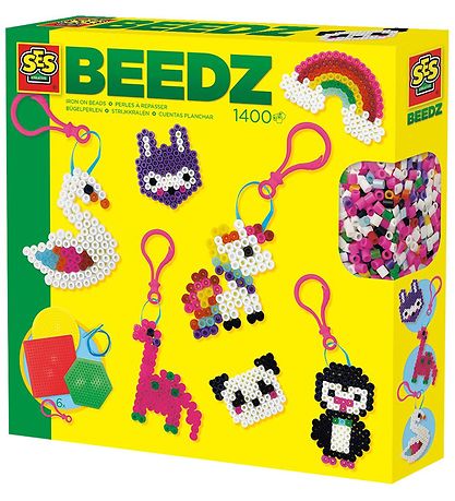 SES Creative Iron On Beads - 1400 pcs - Key Chain