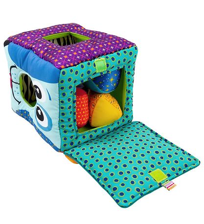 Lamaze Zacht Vormensorteerbox m. Dierenmotief - Multicolour