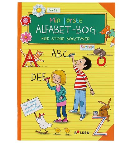 Forlaget Bolden Activity Book - Min Første Alfabet-Bog - Danish Forlaget Bolden Activity Book - Min Første Alfabet-Bog - Danish