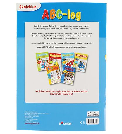 Forlaget Bolden Activity Book - ABC-Leg - Danish Forlaget Bolden Activity Book - ABC-Leg - Danish