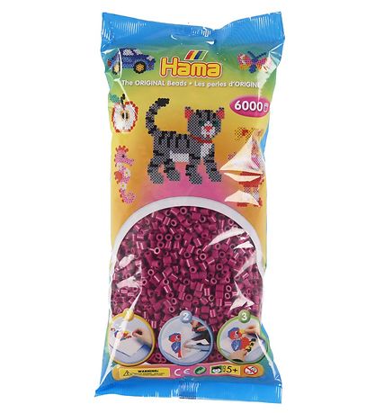 Hama Midi Beads - 6000 pcs - 82 Plum Hama Midi Beads - 6000 pcs - 82 Plum
