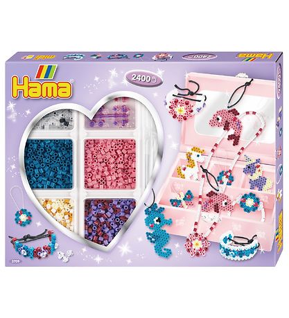 Hama Midi Bead Set - 2400 pcs - Jewelry Hama Midi Bead Set - 2400 pcs - Jewelry