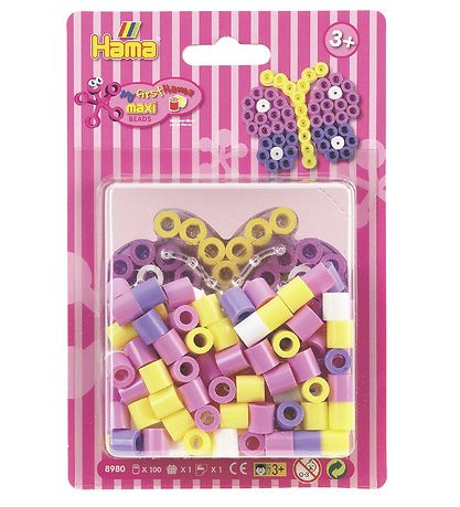 Hama Maxi Bead Set - 100 pcs - Butterfly Hama Maxi Bead Set - 100 pcs - Butterfly
