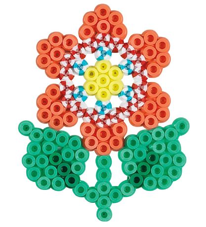 Hama Midi Perlusett - Lítið Blóm - 350 Stk. - Marglitað Hama Midi Perlusett - Lítið Blóm - 350 Stk. - Marglitað