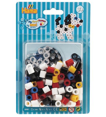 Hama Maxi Bead Set - 100 pcs - Dog Hama Maxi Bead Set - 100 pcs - Dog