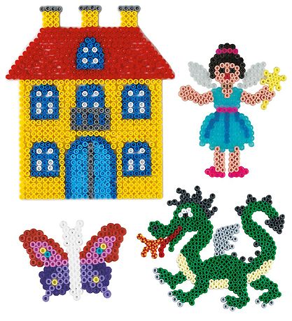 Hama Midi Perluspjald - 20 Stk. - Prinsessuheimurinn Hama Midi Perluspjald - 20 Stk. - Prinsessuheimurinn