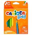 Crayons de couleur Carioca Baby - 10 pièces - Multicolore Crayons de couleur Carioca Baby - 10 pièces - Multicolore