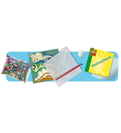 SES Creative Beedz Bead Set - 1800 pcs - Dinosaurs SES Creative Beedz Bead Set - 1800 pcs - Dinosaurs