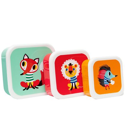 Petit Monkey Brotdosen-Set - 3 st.. - Tier Petit Monkey Brotdosen-Set - 3 st.. - Tier