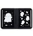 A Little Lovely Company Lunchbox - Black w. Ghosts A Little Lovely Company Lunchbox - Black w. Ghosts