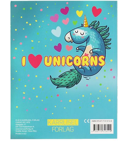 Karrusel Forlag Malebok - Enhjørninger Karrusel Forlag Malebok - Enhjørninger