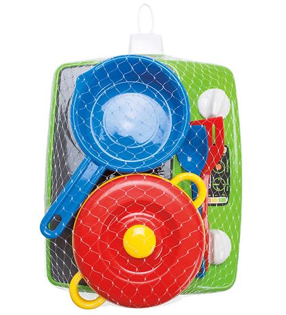 Dantoy Hotplate Playset - My Little Kitchen - 6 pcs