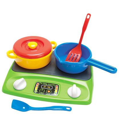 Dantoy Hotplate Playset - My Little Kitchen - 6 pcs Dantoy Hotplate Playset - My Little Kitchen - 6 pcs