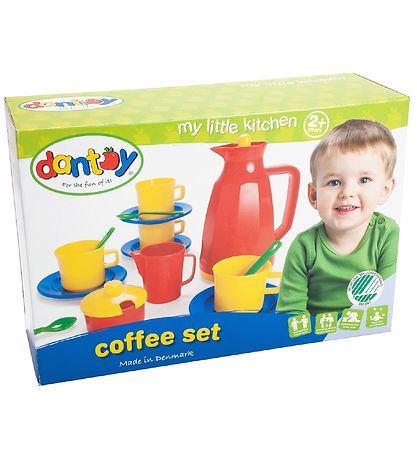 Dantoy Coffee set - My Little Kitchen - 17 Parts