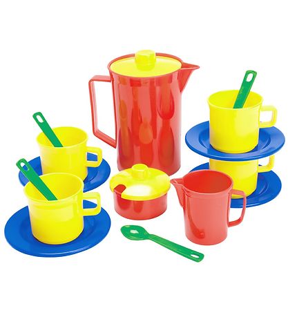 Dantoy Coffee set - My Little Kitchen - 17 Parts Dantoy Coffee set - My Little Kitchen - 17 Parts
