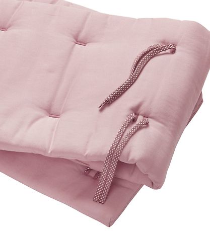 Leander Bed Bumper - Linea/Luna - 32x180 - Dusty Rose