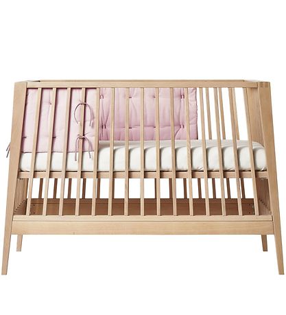 Leander Bed Bumper - Linea/Luna - 32x180 - Dusty Rose