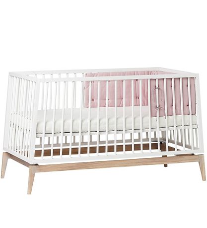 Leander Bed Bumper - Linea/Luna - 32x180 - Dusty Rose