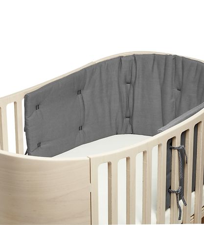 Leander Bed Bumper - Classic - 40x160 - Cool Grey