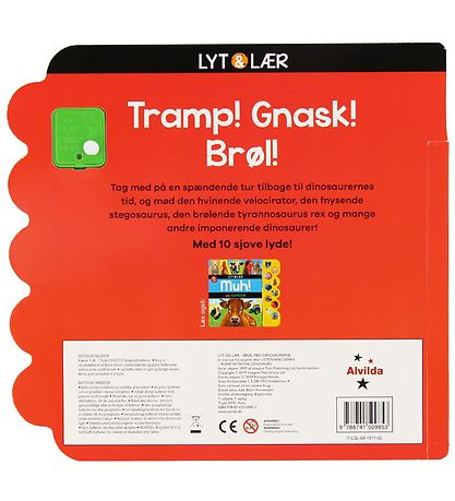 Livre avec son Alvilda - Écoutez et apprenez - Rugissez avec les Livre avec son Alvilda - Écoutez et apprenez - Rugissez avec les