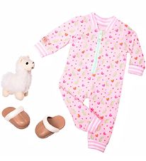 Our Generation Doll Clothes - Pajamas w. Lama Our Generation Doll Clothes - Pajamas w. Lama