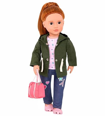 Our Generation Doll Clothes - Deluxe Green Jacket Our Generation Doll Clothes - Deluxe Green Jacket